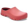 Birkenstock Slip Resistant Closed Toe Slippers Unisex Red Regular Loose Fit 1026000