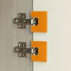 Door Hinge and Door Latches Installation Kit Door Hinge Mortiser Template Door Latches for Accurate Chiseling Scoring