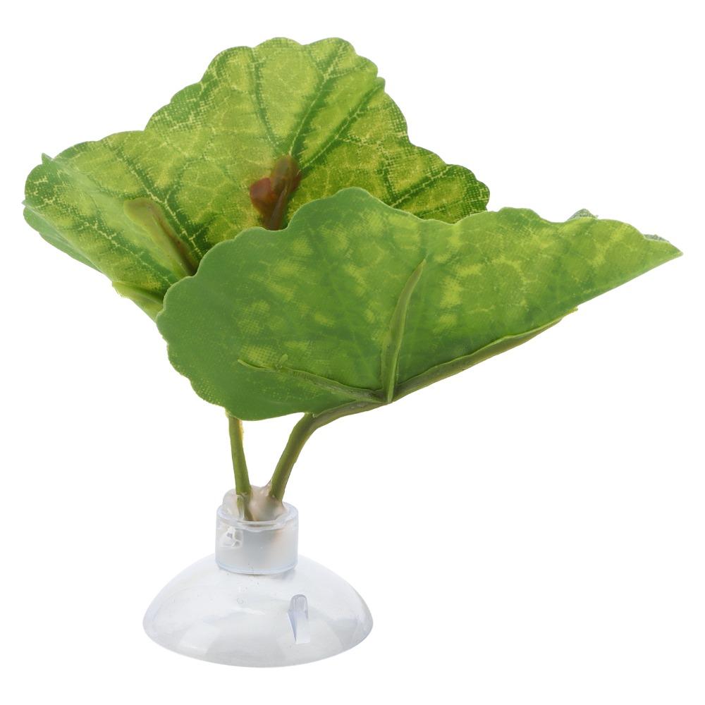 2PCS Set Lightweight Betta Leaf Hammock Artificial Leaf Betta Spawning Bed  Betta Fish Habitat