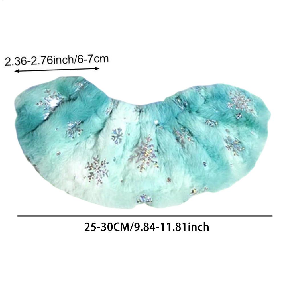 1 Pair Soft Flannel Ice Skate Guards Moisture-Wicking Skate Blade Protectors For Hockey & Figure Skates, Youth Adults Men Women