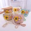 Hat female summer baby sun hat travel beach visor parent-child straw hat big brim children's basin hat sun protection