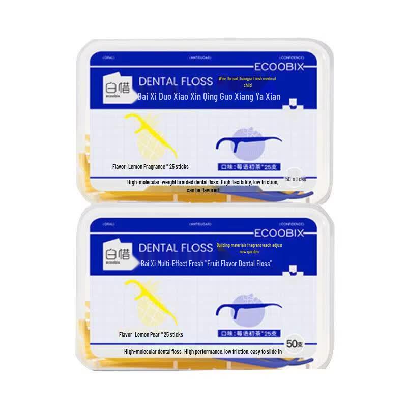 Baixi Multi-effect Fresh Fruit Floss Sticks