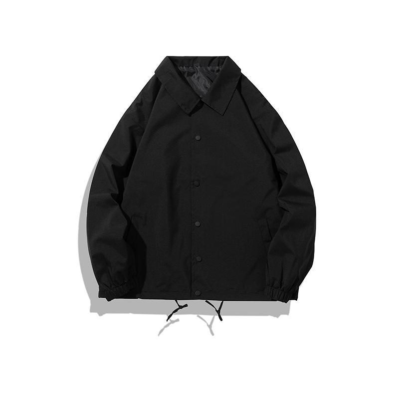 American Style Top Coach Jacket - Spring/Autumn Trendy Men's Lapel Casual Jacket