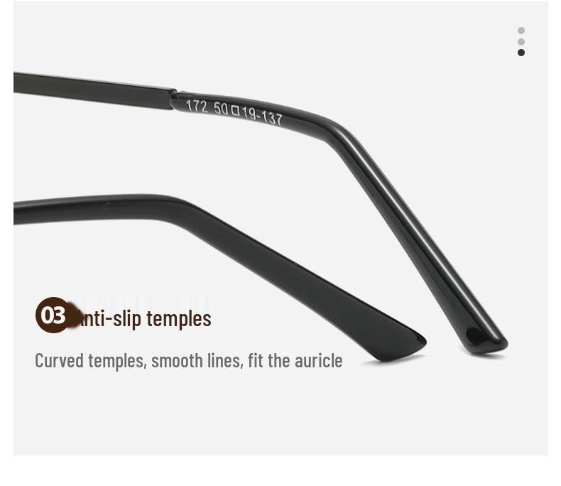 Stylish Black Frame Anti-Blue Light Reading Glasses for Women & Men