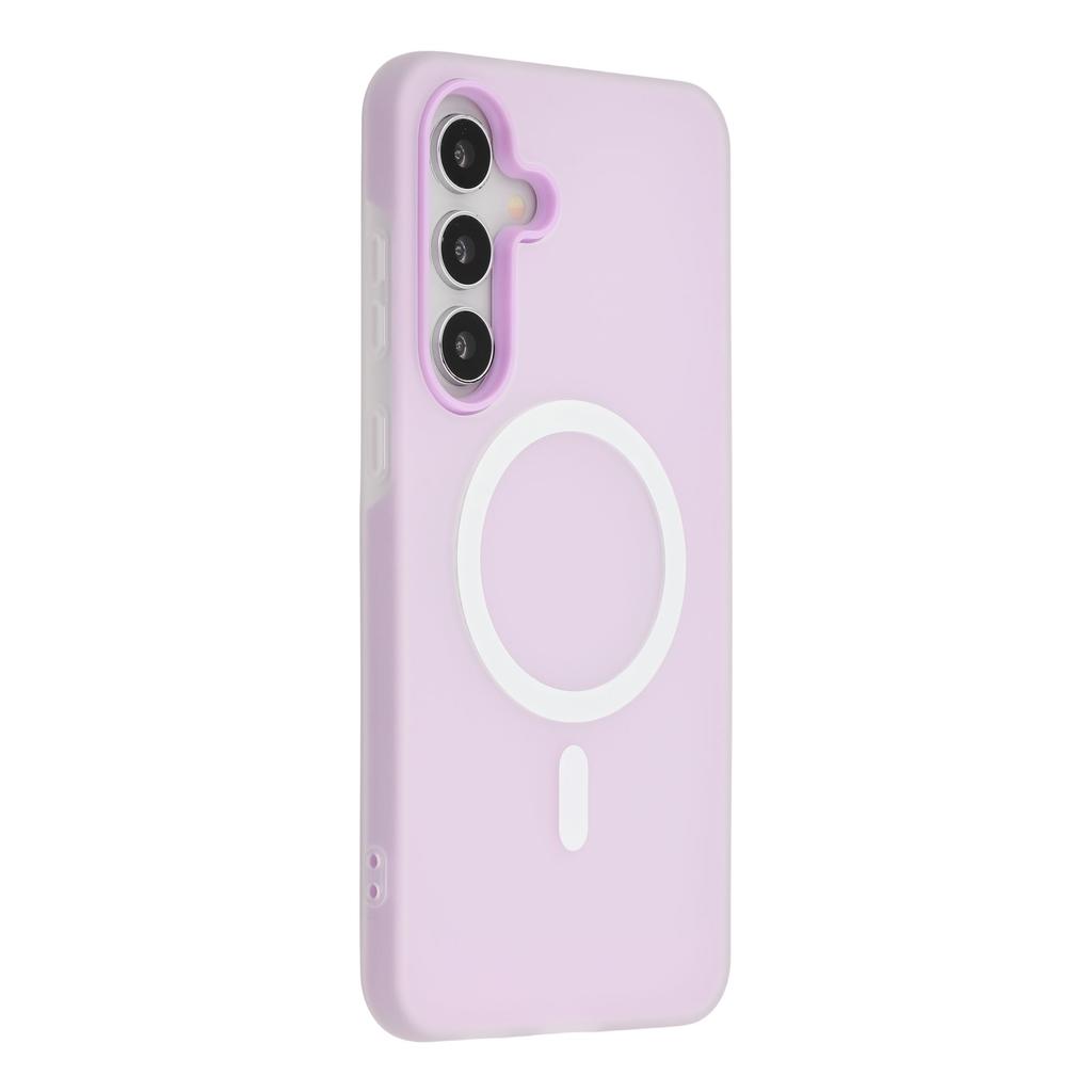 For Samsung Galaxy S25 FE Magnetic Case PC + TPU Frosted Phone Cover