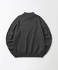 OUTSTANDING Soft Yarn Mock Neck Knit Sweater_Charcoal