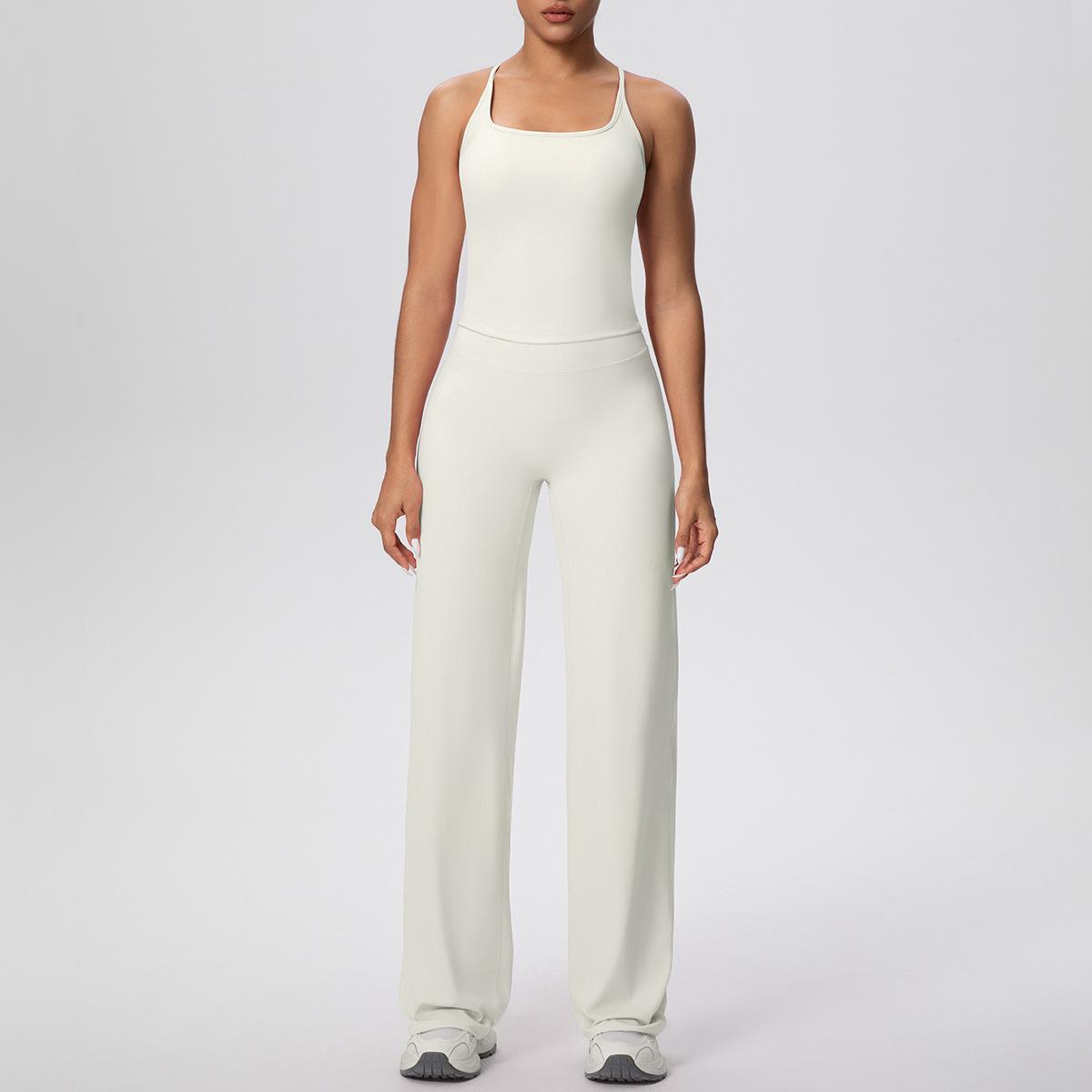 Спортивный набор для йоги с эффектом «персиковой попы» и быстрой сушкой: Облако-подобный комплект из двух предметов для тренировок на свежем воздухе и бега Extra Large