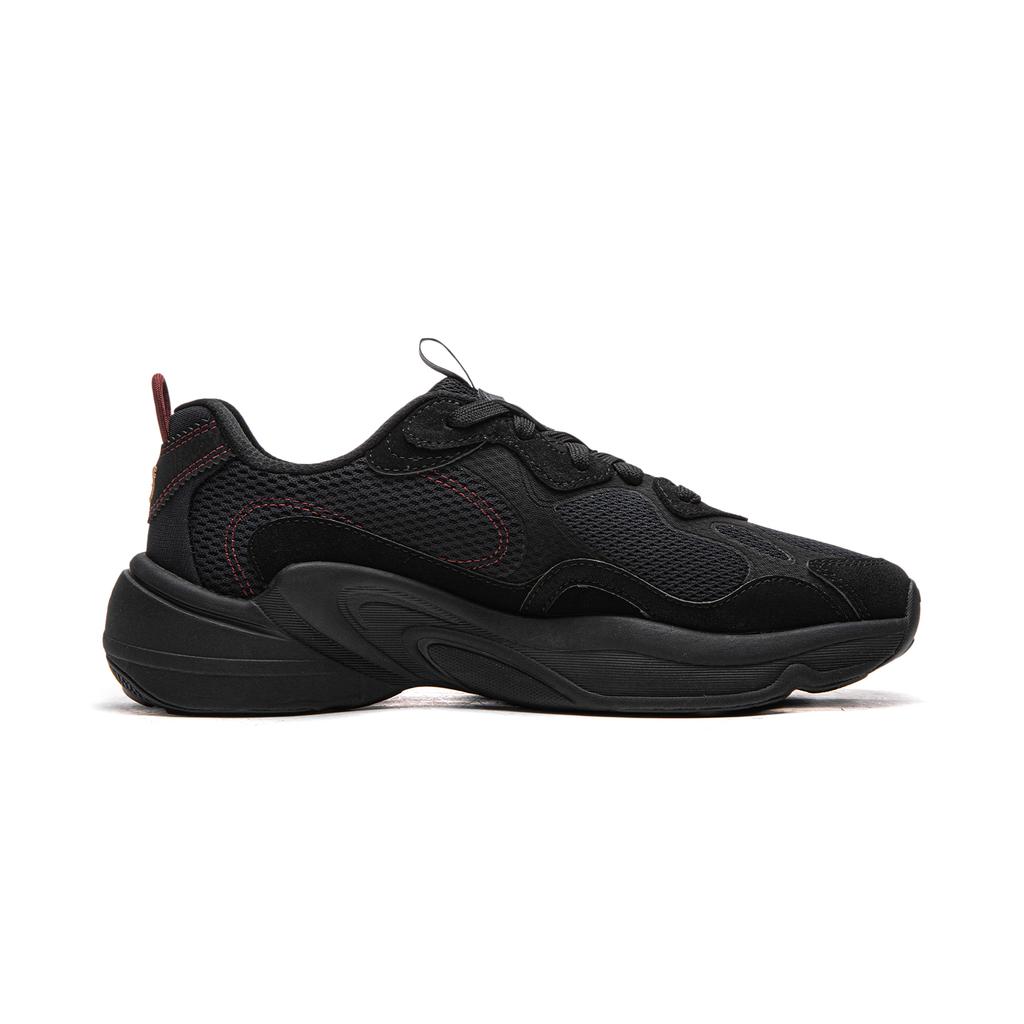 Li Ning Nebula Cushioning Slip Resistant Abrasion Resistant Breathable Support Lightweight Low Top Casual Shoes Men's AGCW029-1
