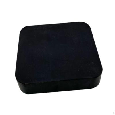 Jeweler's Rubber Bench Block 10 Cm X for Jewelry Making Nonslip Square Stamping Base