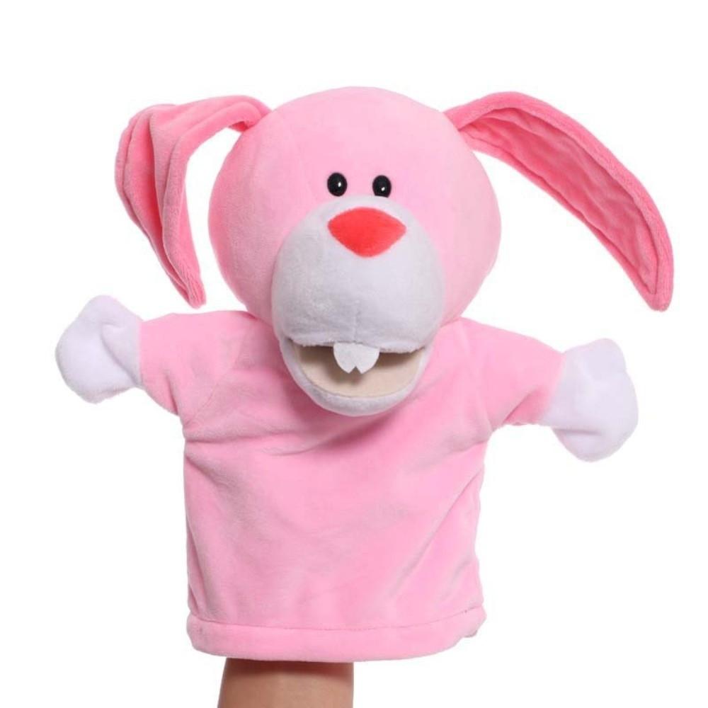 Early Education Animal Hand Puppet Stuffed Hand Finger Puppets Kindergarten Story Props