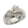 Used VANDOME Ring EU#53 Silver925 11.2g Silver Flower Motif