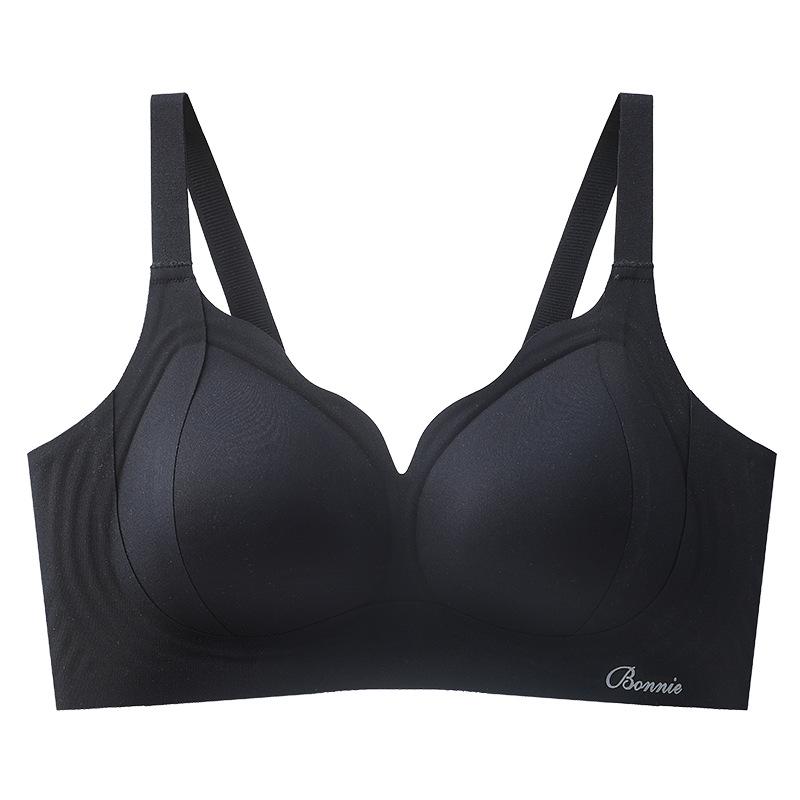 

Бесшовный спортивный бюстгальтер с гелевыми полосками для поддержки и формирования, с регулируемой посадкой M - 90-105 lbs - 34/75ABC