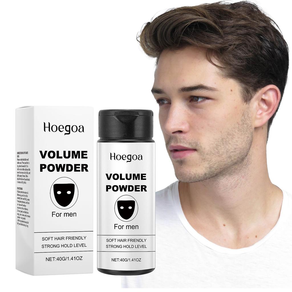 Hoegoa Volumizing Styling Hair Powder Mild Ingredients No-wash Fluffy Oil-controlling Fresh and Refreshing Long-lasting Styling Hair Powder
