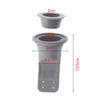 1Pc Bathroom odor-proof Leak Core Silicone Down the Water Pipe Draininner Core Kitchen Bathroom Sewer Seal Leak Home Improvement