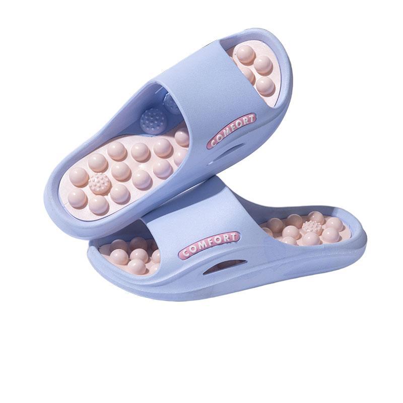 

2025 Unisex Non-slip Acupoint Massage Slippers for Home & Shower 38-39
