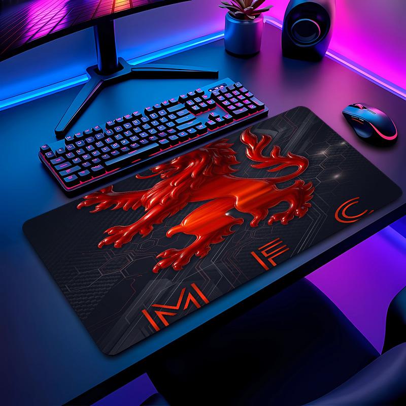 Middlesbrough Football Pattern Mouse Pad Non?Slip Rubber Base Gaming Mousepad For Desk Office Home