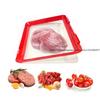 Vacuum Food Container Food Preservation Tray Fresh-keeping Meat Dishes Refrigerator Storage Container Kitchen Storage Tray 2PCS