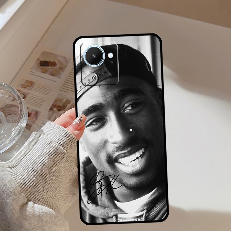 Tupac Shakur For Realme GT 7 Pro 5 GT 6 6T C67 C61 C55 C53 C51 C21Y C25S C75 10 11 12 13 14 Pro Plus Case