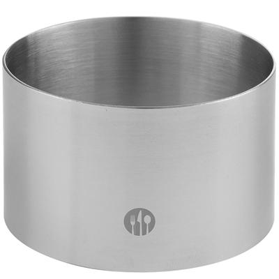 Nerezový cukrářský kroužek, průměr 70 mm, výška 45 mm, Hendi 512104
