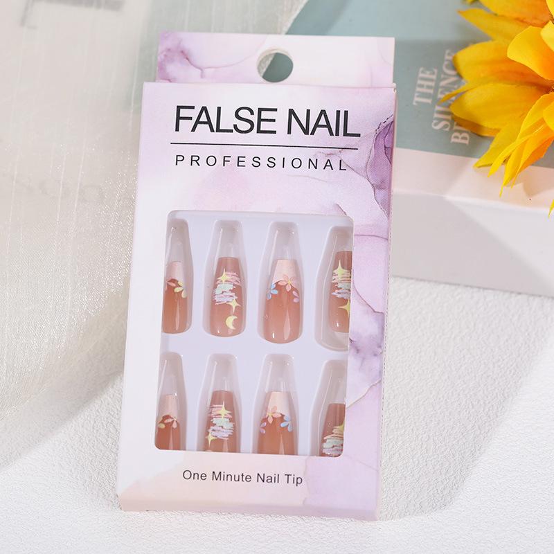 2026 Korean Style Cat Manicure: Medium-Long Wearable Nail Tips, Handmade & Detachable