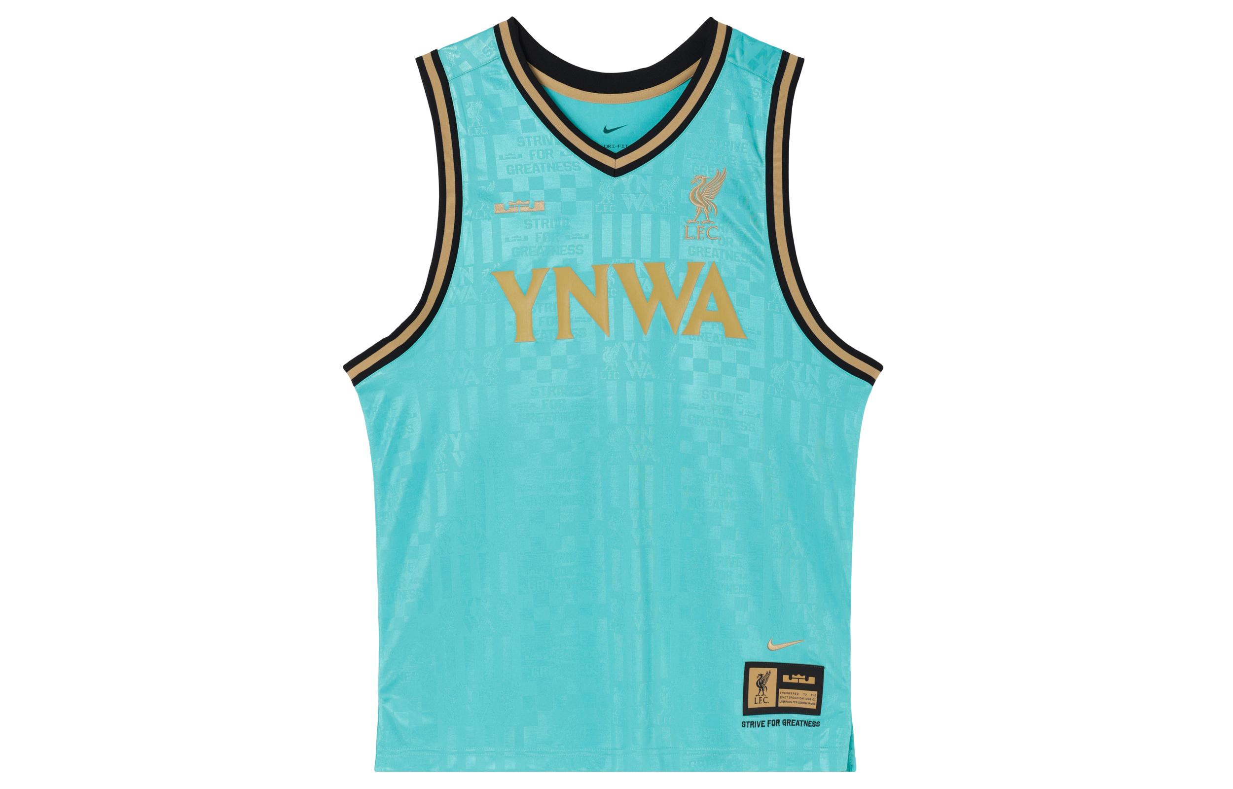 Nike Dri Fit DNA Basketball Jersey Men s Washed Cyan FN3026-392 XXXXL