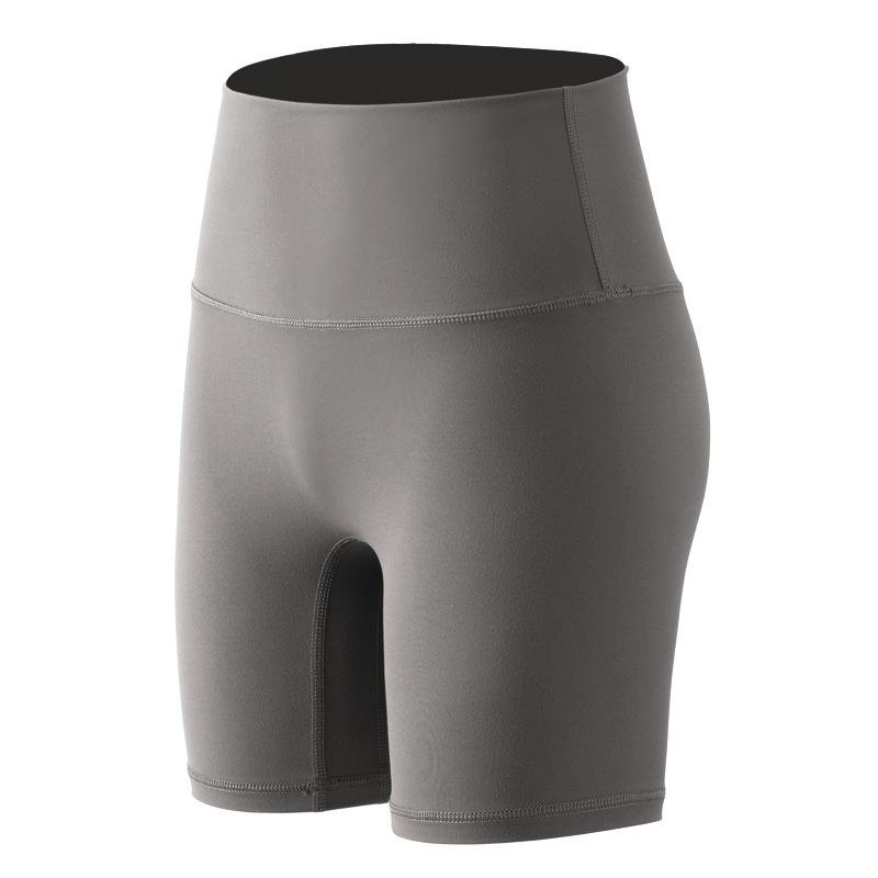 Sports Shorts Spring and Summer New Solid Color Yoga Shorts Tight High Waist Elastic Sports Fitness Three-point Yoga Pants Women