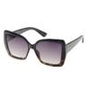 French Connection Fc 23 145 Emb Blk Smoke Cat Eye Ladies Sunglasses 10266541.lts Emb Blk