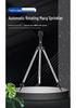 Automatic Rotating Stainless Steel Sprinkler with Telescopic Stand for Garden Irrigation