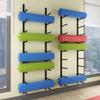 HUXIN Yoga Mat & Sports Equipment Organizer Rack
