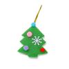4PCS Christmas Felt Ornaments Set - Santa Snowman Tree Stocking Hanging Decorations for Xmas Tree & Holiday Party