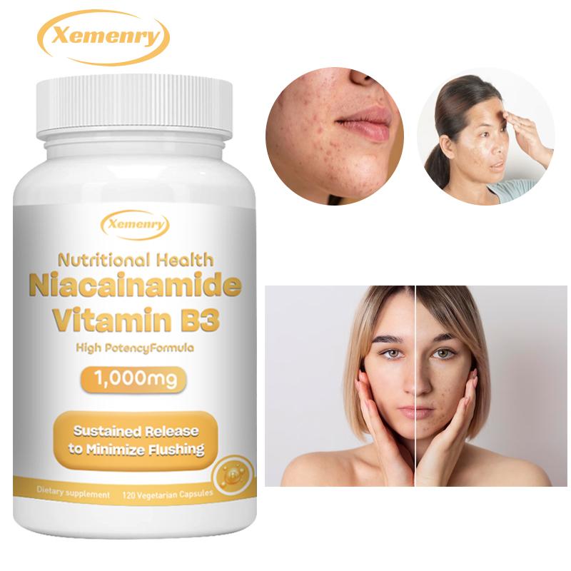 Xemenry - 1000mg Vitamin B3 (Niacinamide) - Skin Health