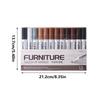 Wood Markers Furniture Repair 12 Colors Low-Odor Scratch Covers Removers Wood Furniture Repair Kit for Scuffs Damage Stains Wear