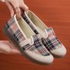Cloth shoes women's retro woven mother shoes linen fisherman shoes flat-soled single shoes women's non-slip soft sole
