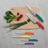 VICTORINOX Kitchen Knife Set Dishwasher Safe Includes 1 Paring Knife and 2 Knives Straight Blade Black Ergonomically Lightweight and Easy to Handle
