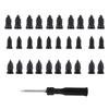 30Pcs Tire Repair Rubber Nails And Screwdriver Set For Car Motorcycle Emergency Puncture Fixing Rubber Nails