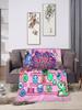 Cute Bubble Bobble Game Flannel Blanket Winter Warm Soft Throw for Kids Outdoor Fluffy Bedspread Sofa Bed Cover