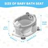 Baby Bath Seat For Babies 6 Months Plus.cute Bear Non-slip Baby Bath Chair Safe Infant & Born Bathtub Chair