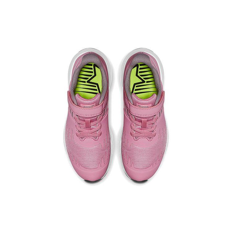 Nike Hook and Loop Low Top Kids' Running Shoes Pink White Children Aged 3 7 Years Old 921442-602