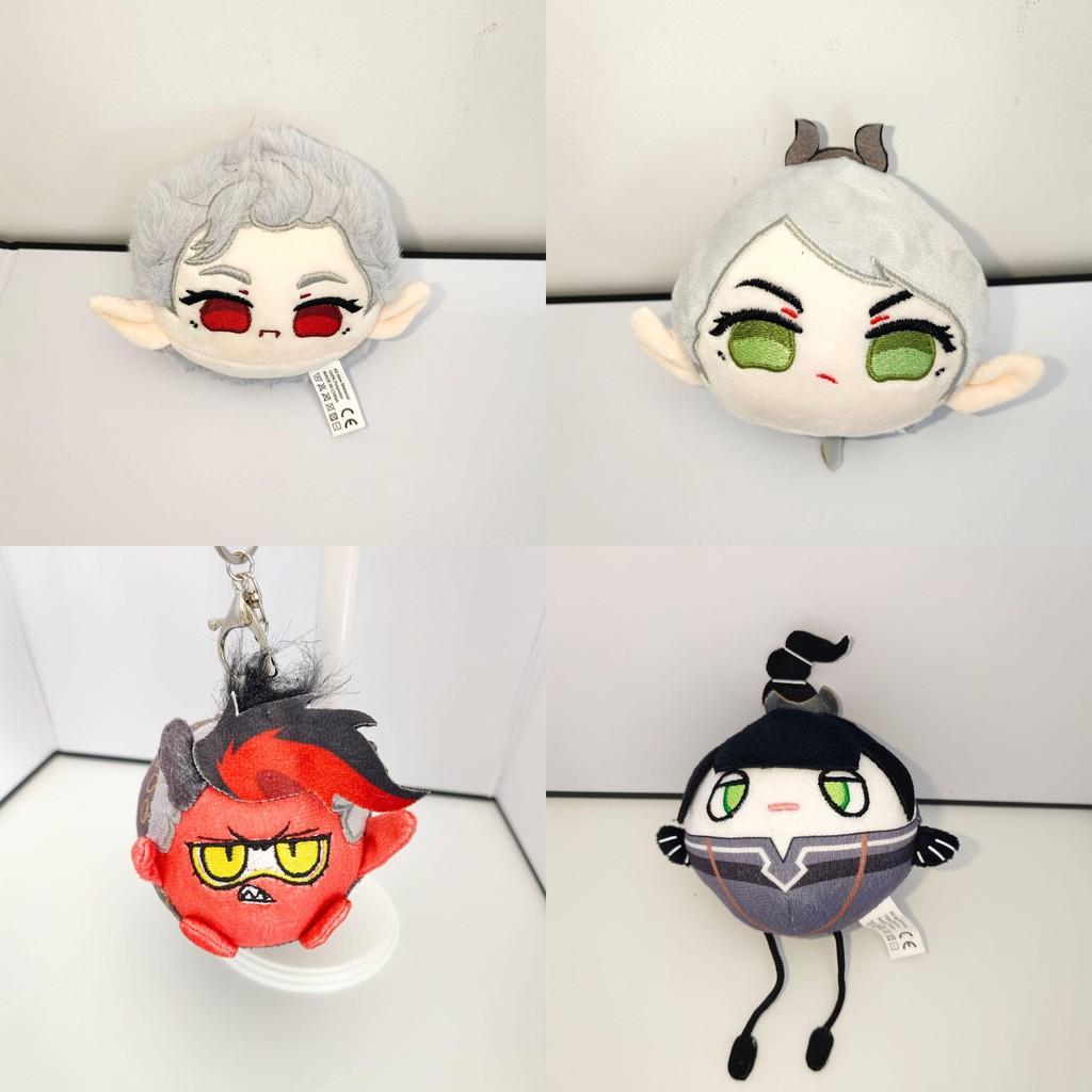 3 Baldurs Gate Shadowheart Astarion Ancunin Karlach Plush Keychain Gift Pendant