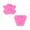 Size Beard Silicone Mold Eight-figure Beard Chocolate Fondant Wedding Banquet Gentleman Modeling Baking Decoration Mold