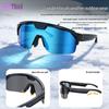 Smart Anti-Photography Cycling Glasses with 800W Pixel Camera & WiFi Image Recognition