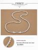 Men's Versatile Silver-Plated Double-Headed Tulip Necklace – Trendy Hip Hop Style