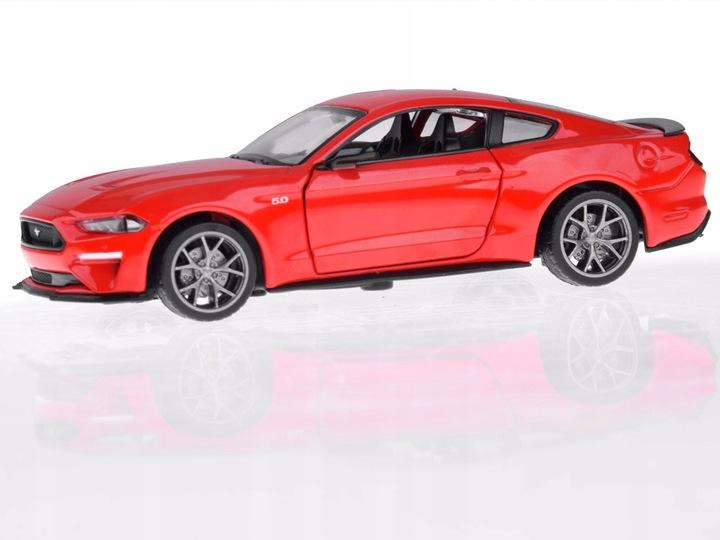 Auto Metalowe Model 2018 Ford Mustang Gt Skala 1:34 Światło Dźwięk Za4616