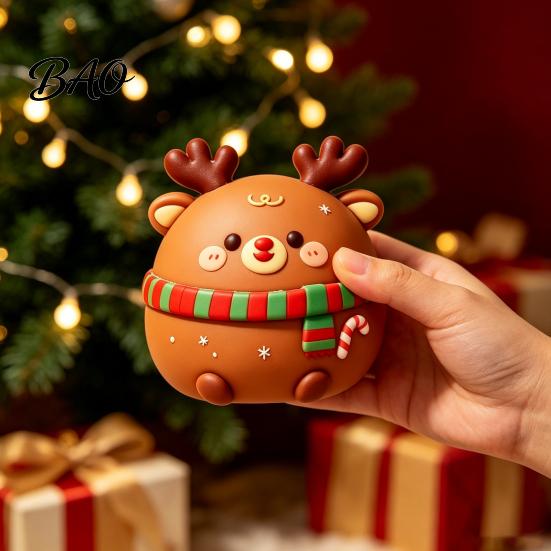 Christmas Stocking Stuffers Daifuku Stress Relief Toy, Slow Rebound Steamed Bun Squeeze Crunchy Ball Sensory Holiday Party Favors for Kids Adults Toy