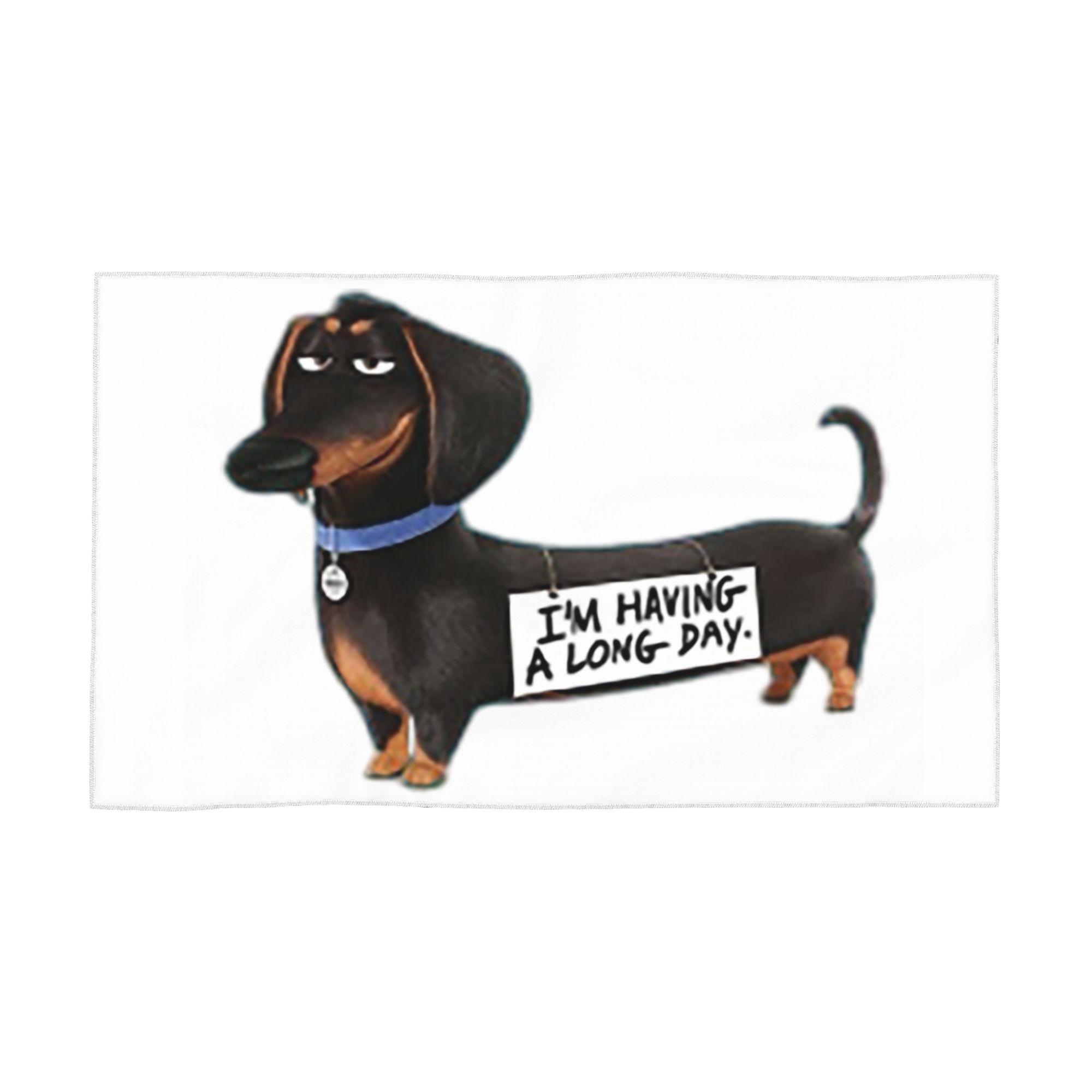 

Dachshund Dog funny pupy Soft Face Towel Quick Dry Pool Bath Cotton Towels Breathable W40*H60(CM)