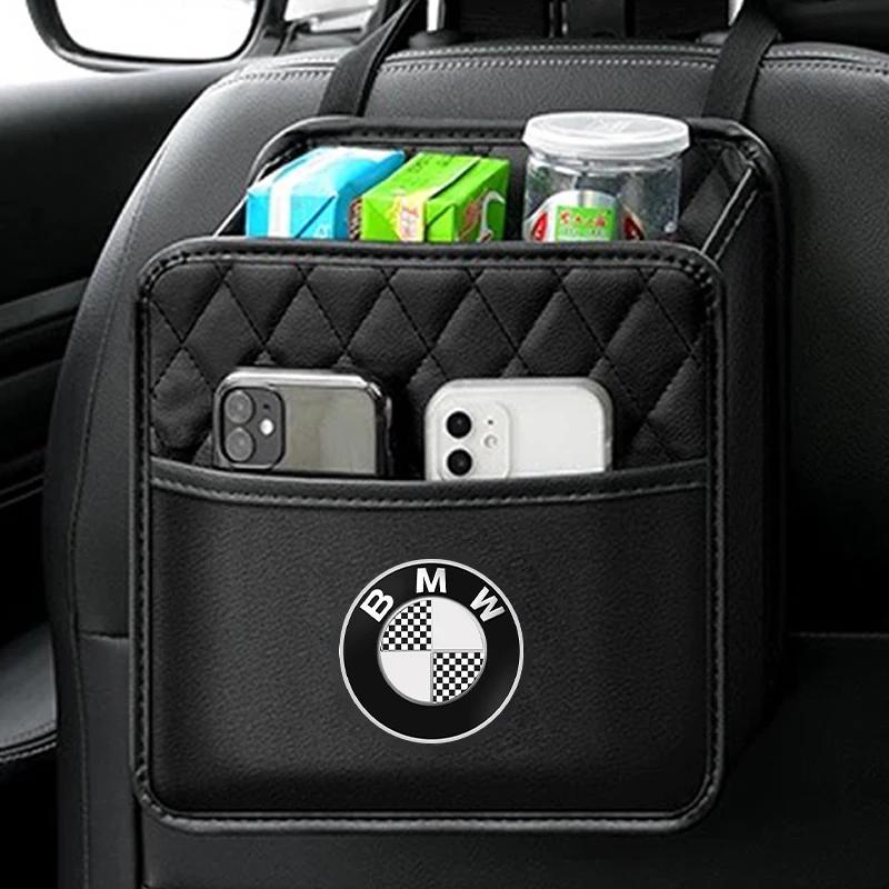 Auto Styling Aufbewahrungsbox Tasche Organizer Aufkleber Zubehör für BMW M E46 E39 E53 E36 F22 E87 E90 E91 E92 X5 X6 1 3 5 7 Serie
