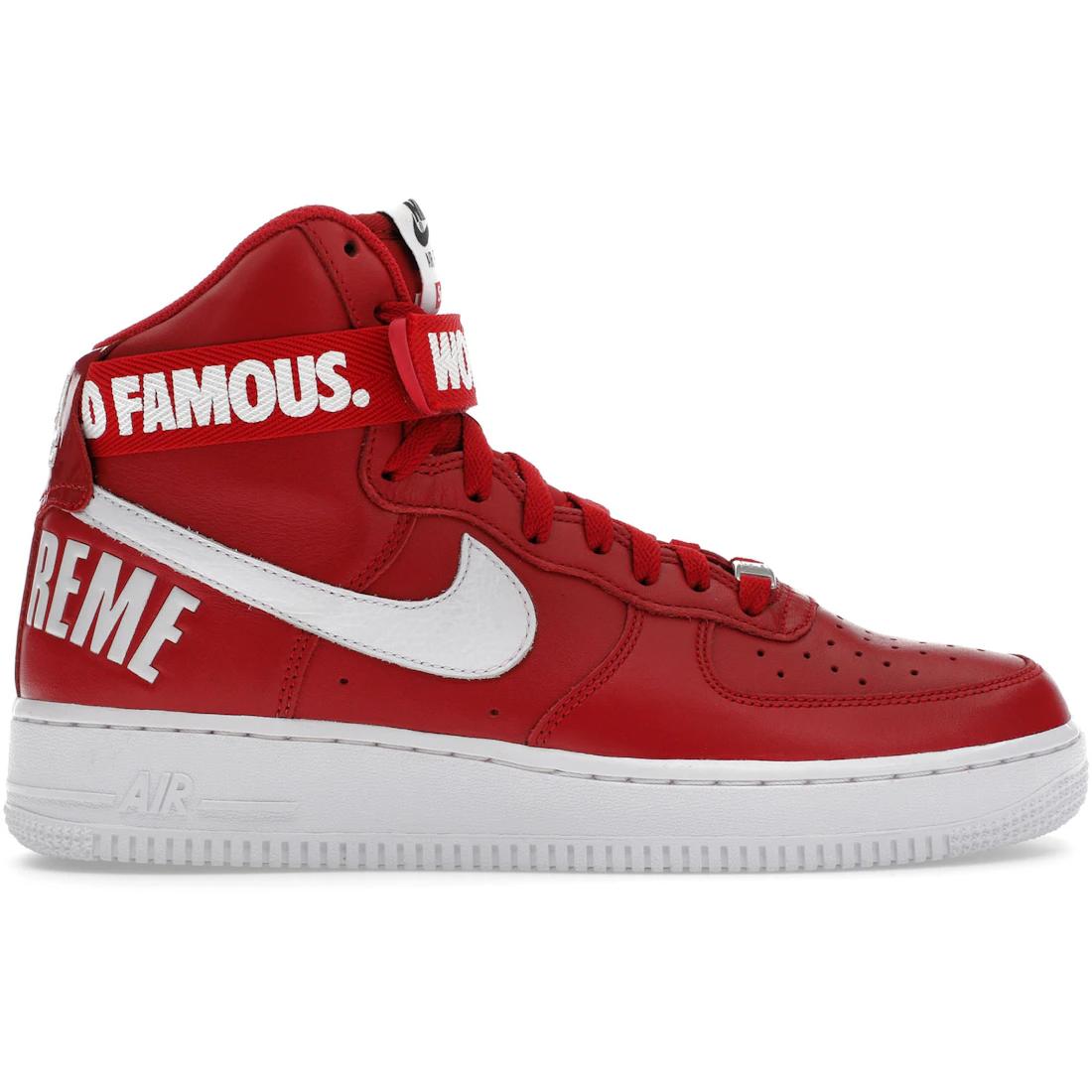 

Sneaker Nike Air Force 1 High Supreme World Famous Red(698696-610) 44