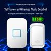 Battery-Free Wireless Doorbell: Long Range, Waterproof, Smart Remote Control Button for Home