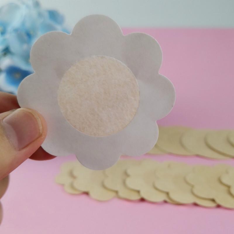 5 Pair Women's Nipple Covers Pads Patches Self Adhesive Wedding Party Dress Disposable Breast Petals
