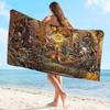 T-The L-Lords Of The R-Rings Microfiber Blanket Quick Drying Beach Towels Oversized Printing Super Absorbent Pool Towel Blanket